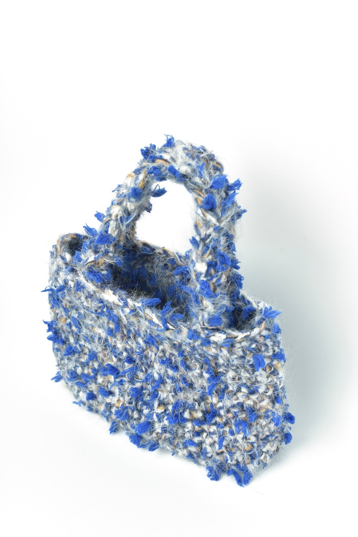 Handmade Gilded Royale crocheted Crossbody Bag/ Hand Bag