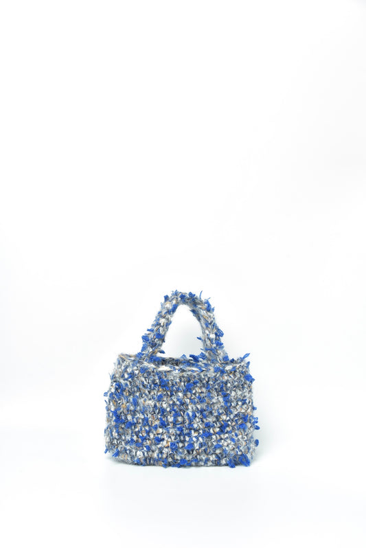 Handmade Gilded Royale crocheted Crossbody Bag/ Hand Bag