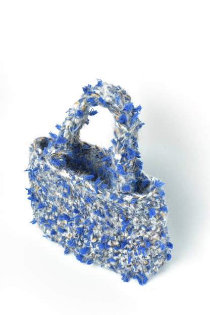 Handmade Gilded Royale crocheted Crossbody Bag/ Hand Bag