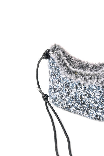 Handmade New Jeans crocheted Crossbody Bag