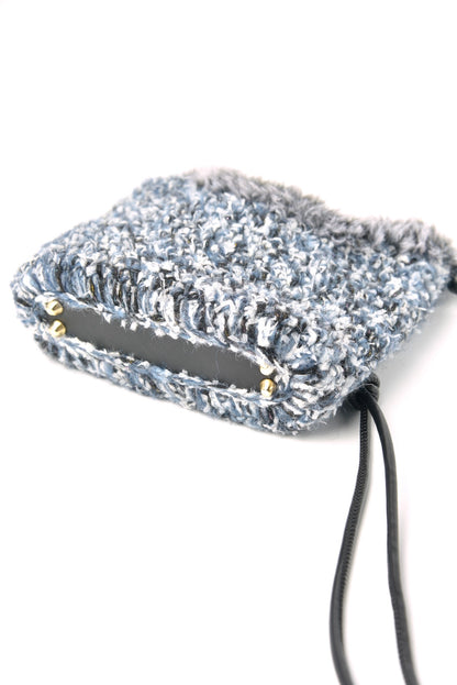 Handmade New Jeans crocheted Crossbody Bag